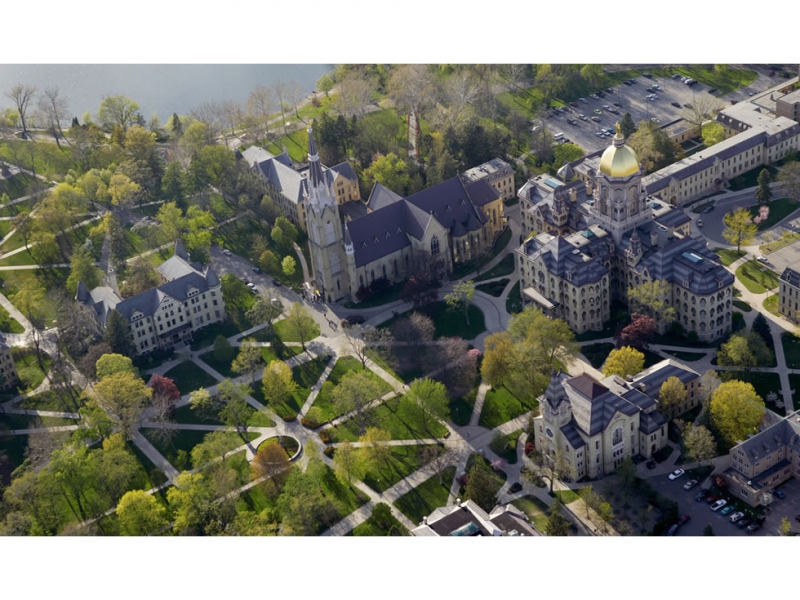 Aerial of Main Quad